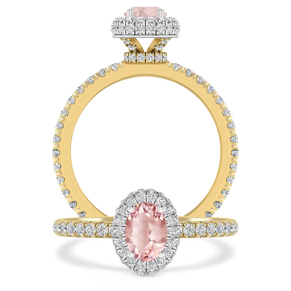 Yellow Gold - Morganite