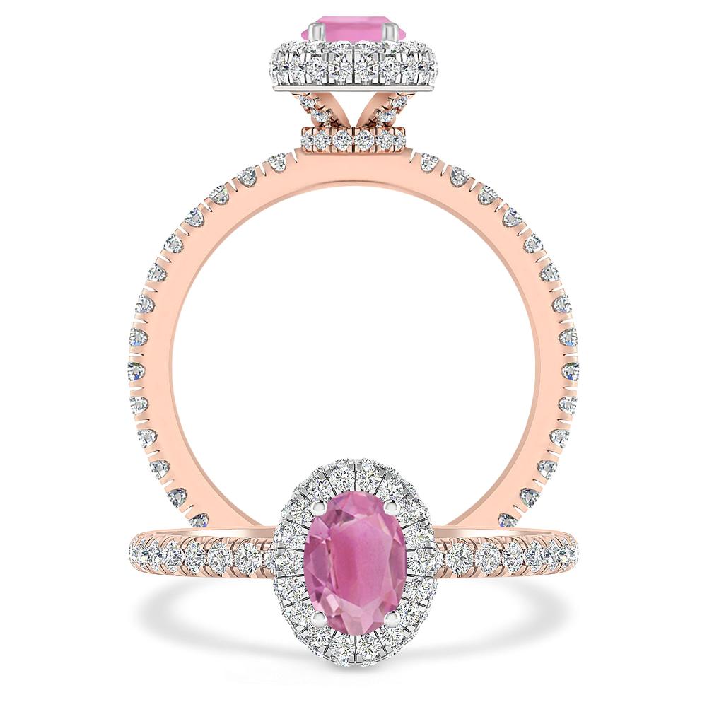 Rose Gold - Pink Tourmaline