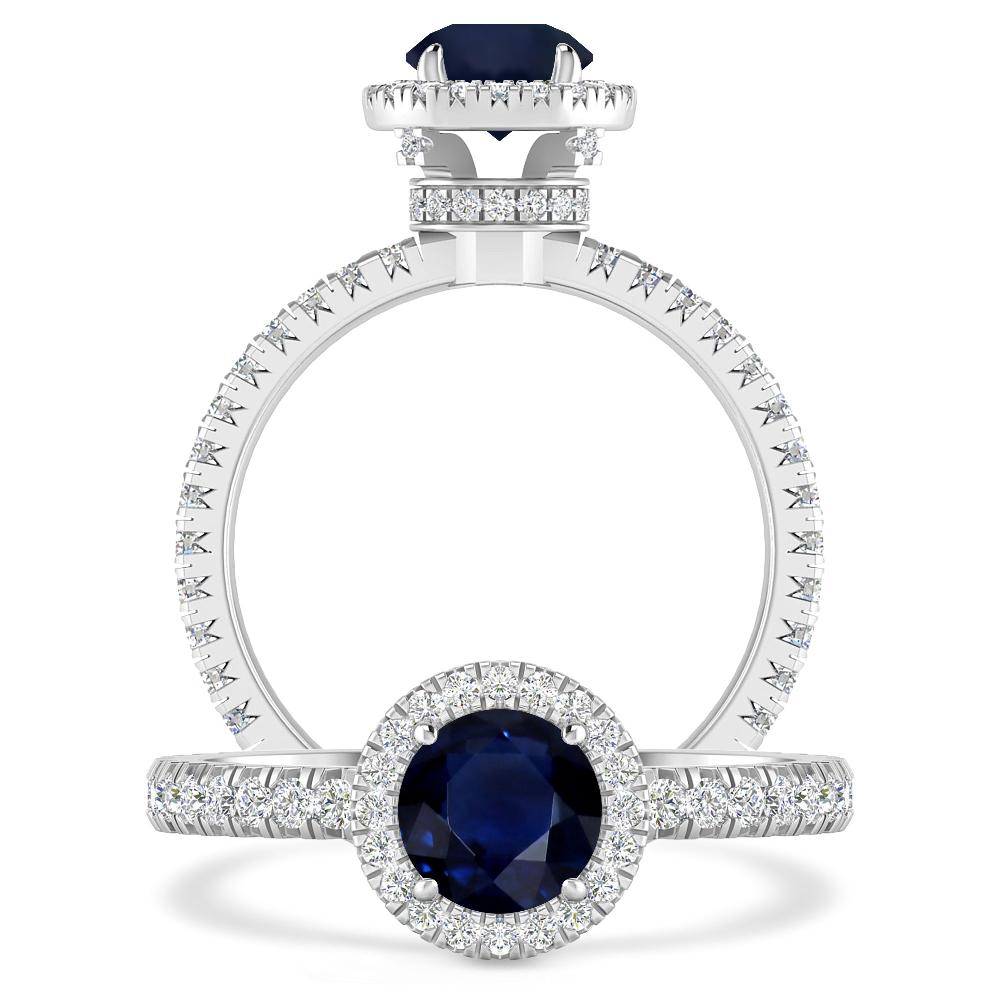 White Gold - Sapphire