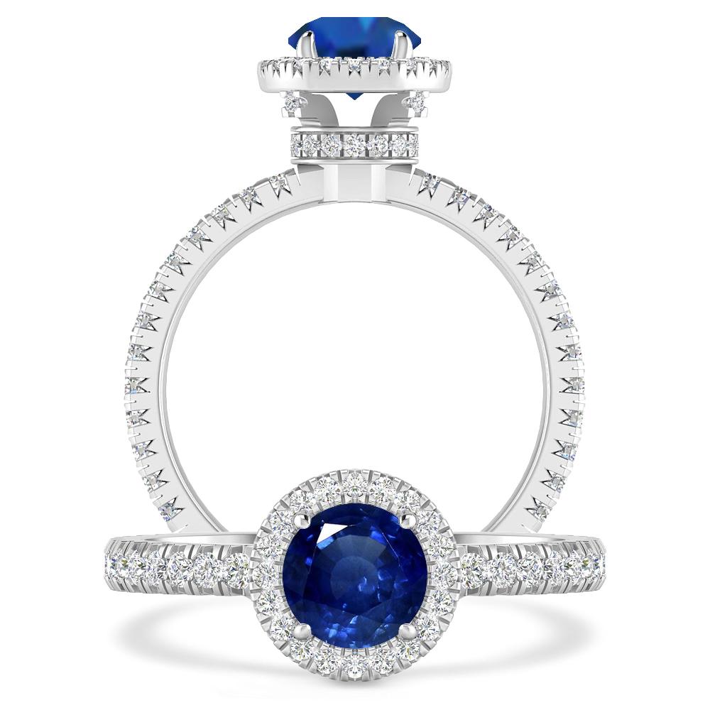 White Gold - Sapphire