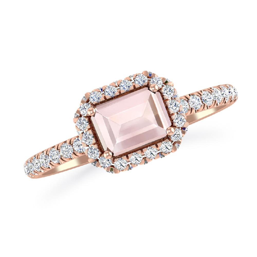 Rose Gold - Morganite