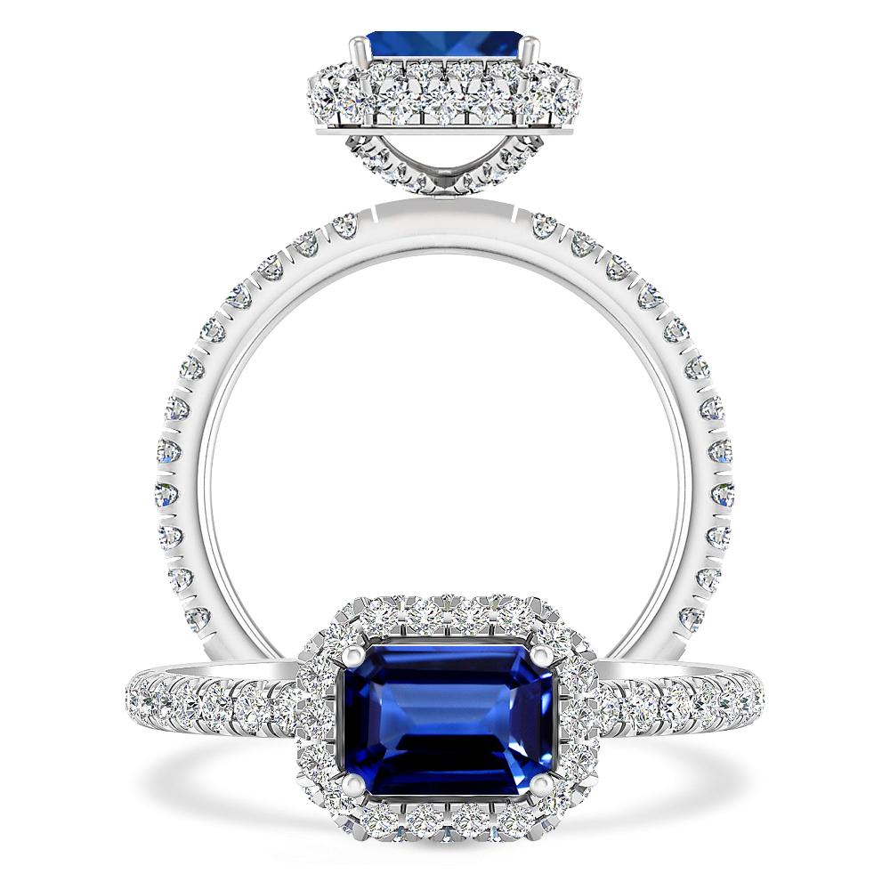 White Gold - Sapphire