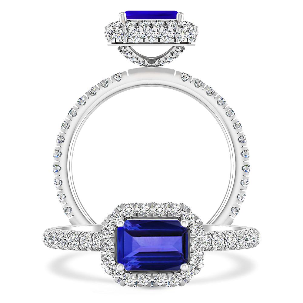 White Gold - Tanzanite