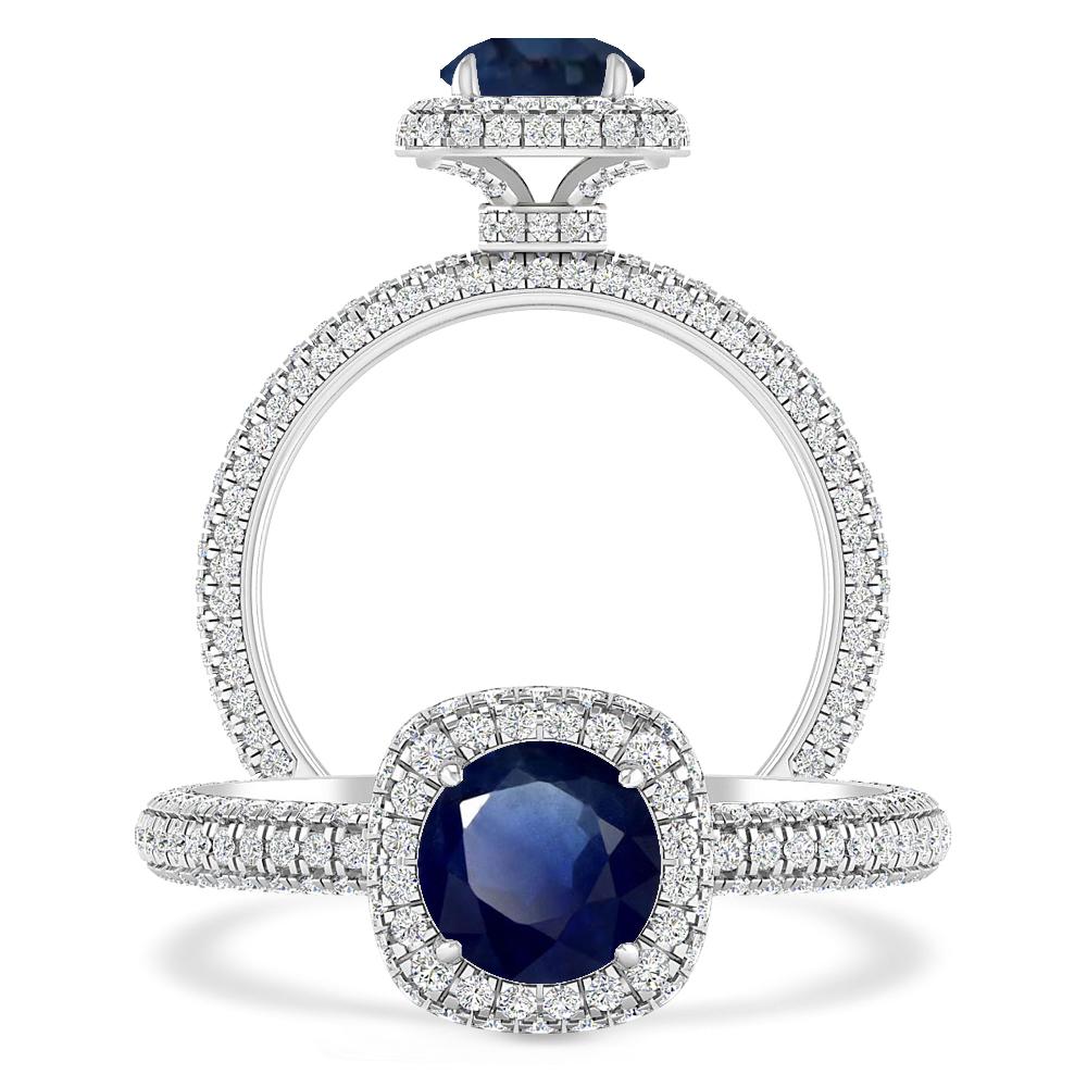 White Gold - Sapphire