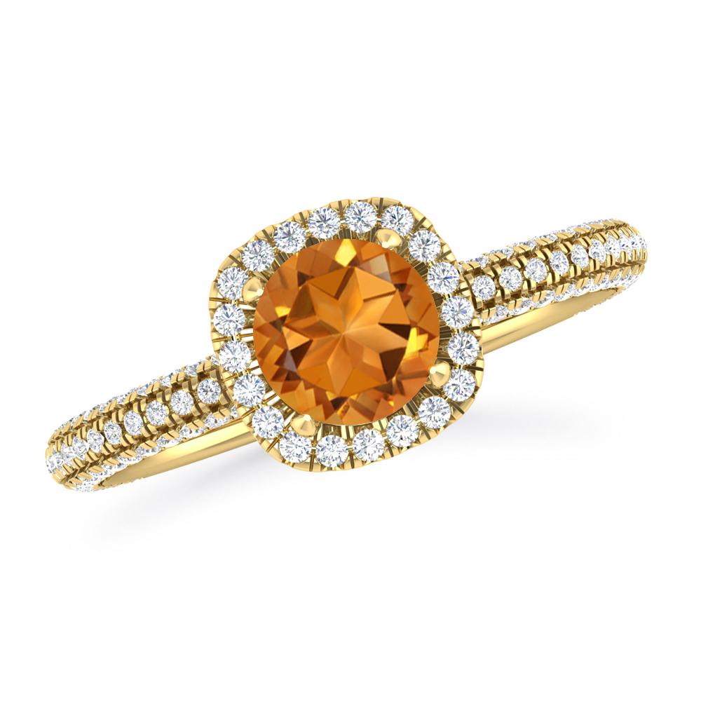 Yellow Gold - Citrine