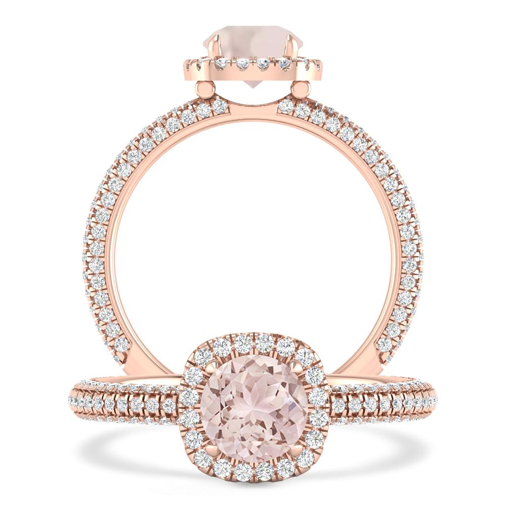 Rose Gold - Morganite