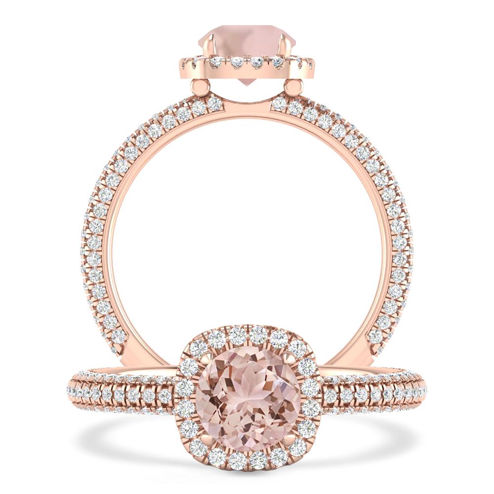 Rose Gold - Morganite