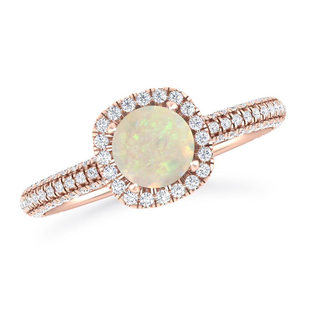Rose Gold - Opal