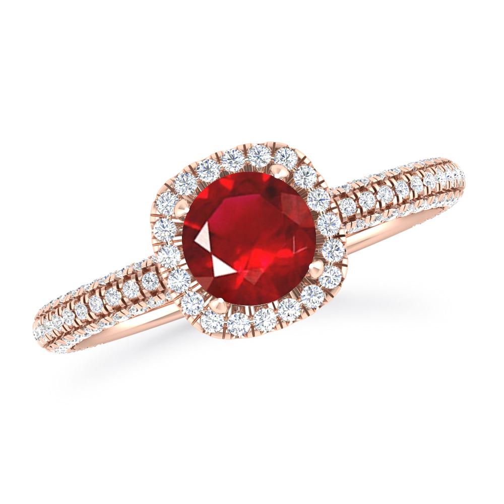Rose Gold - Ruby