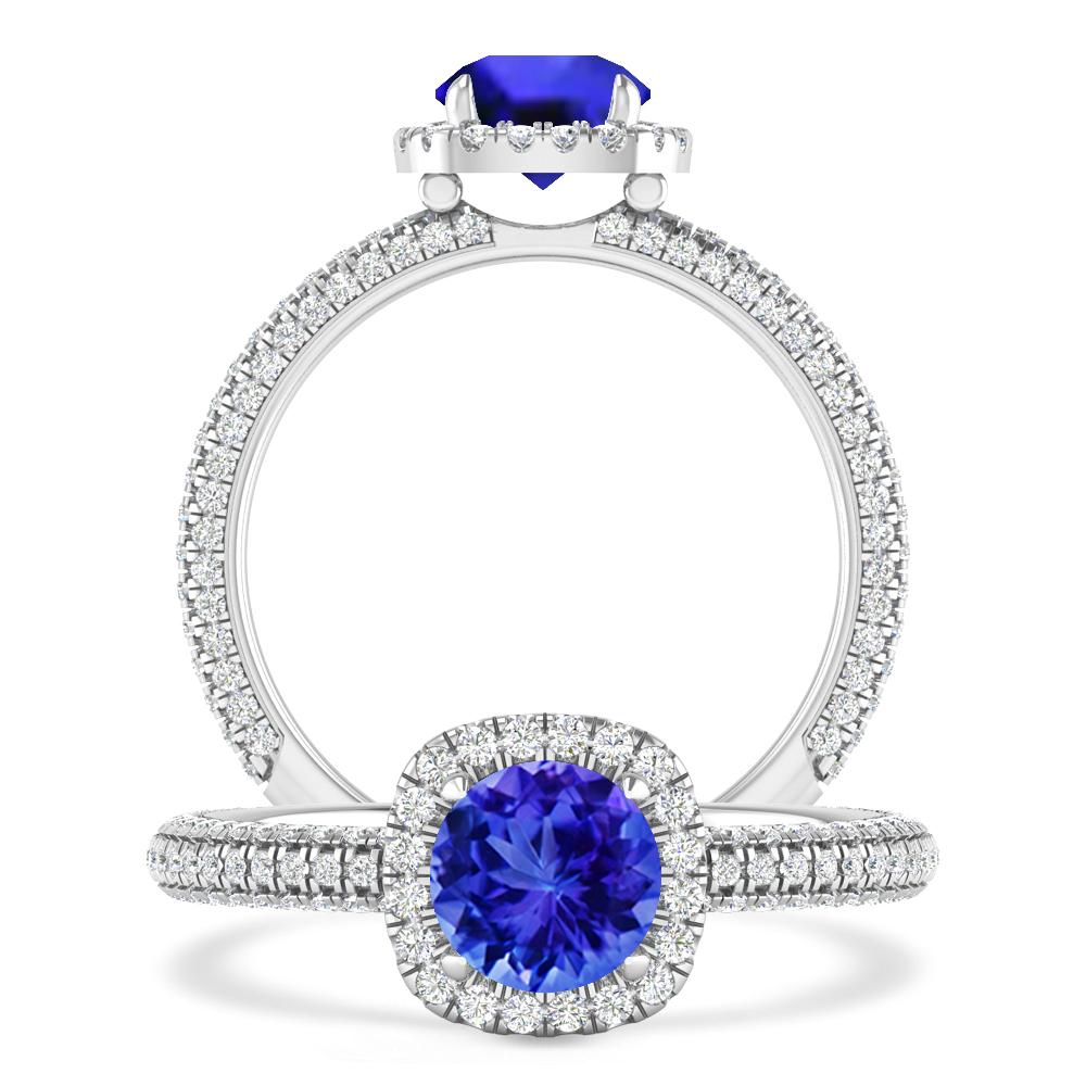 White Gold - Tanzanite
