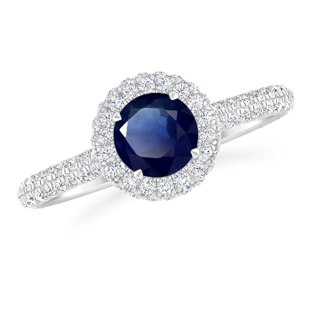 White Gold - Sapphire