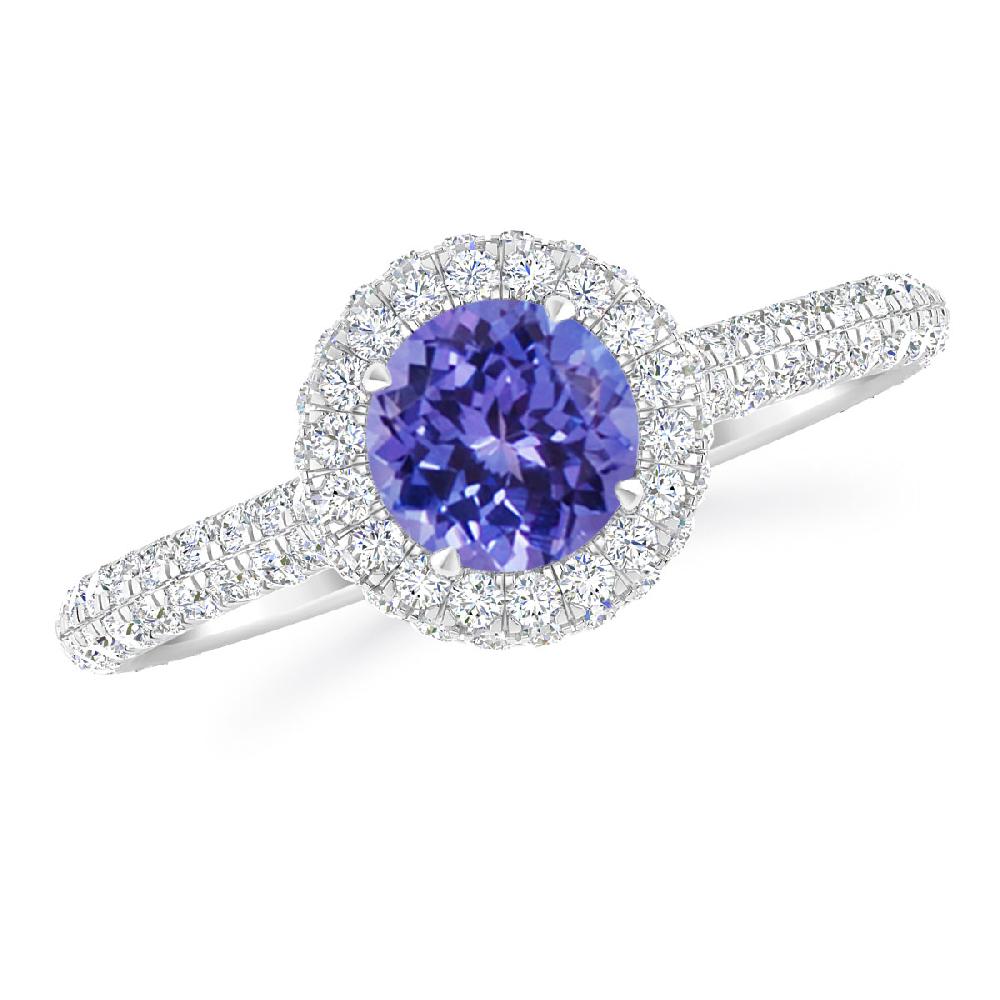 White Gold - Tanzanite