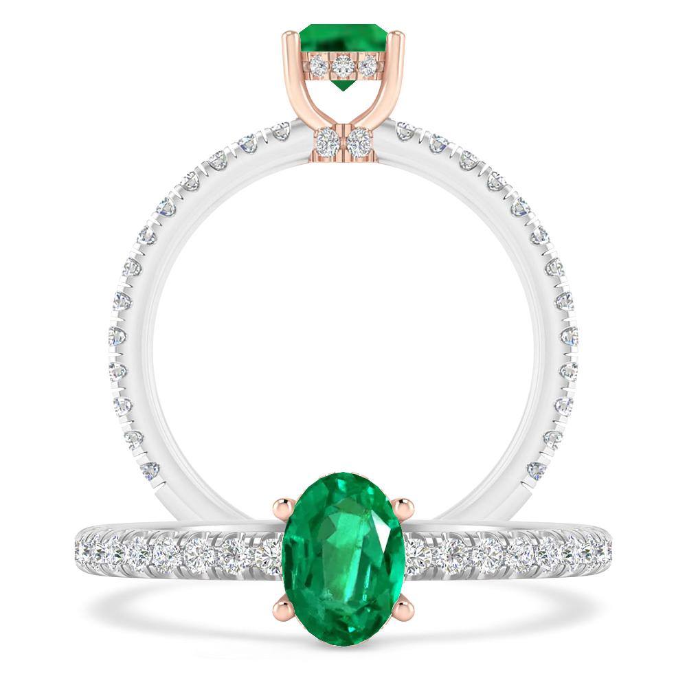 White Gold - Emerald