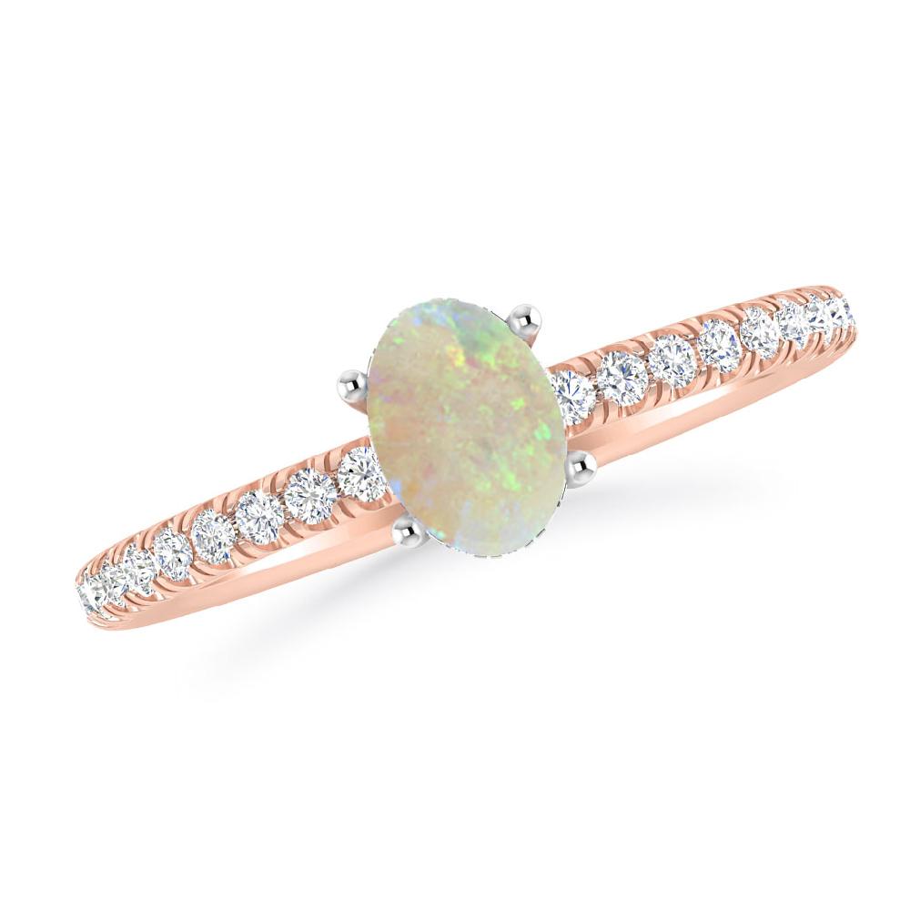 Rose Gold - Opal