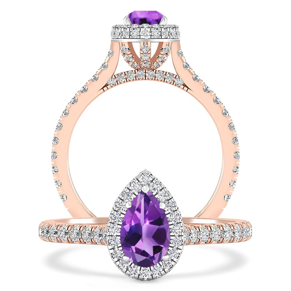Rose Gold - Amethyst