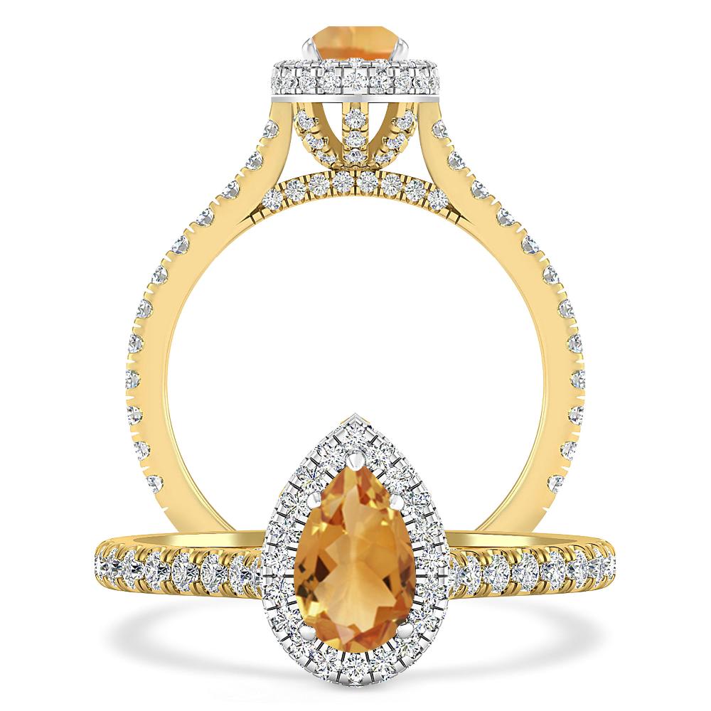 Yellow Gold - Citrine