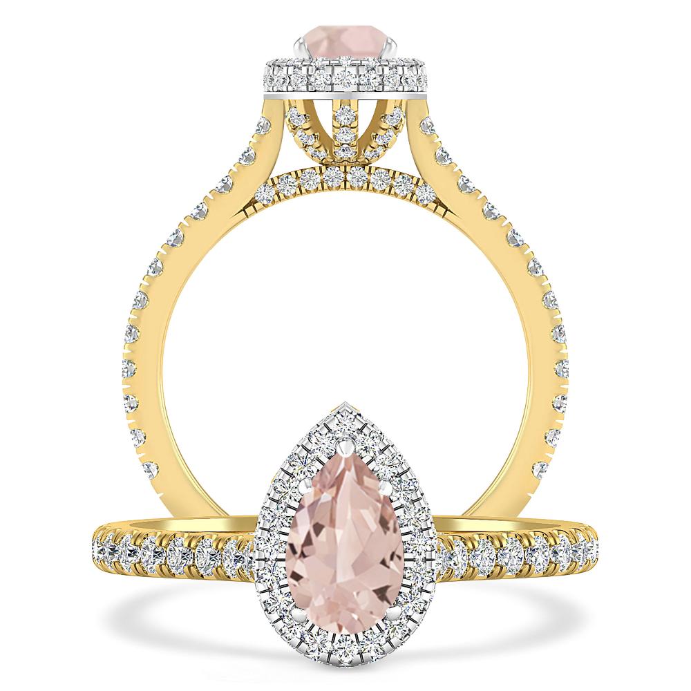 Yellow Gold - Morganite