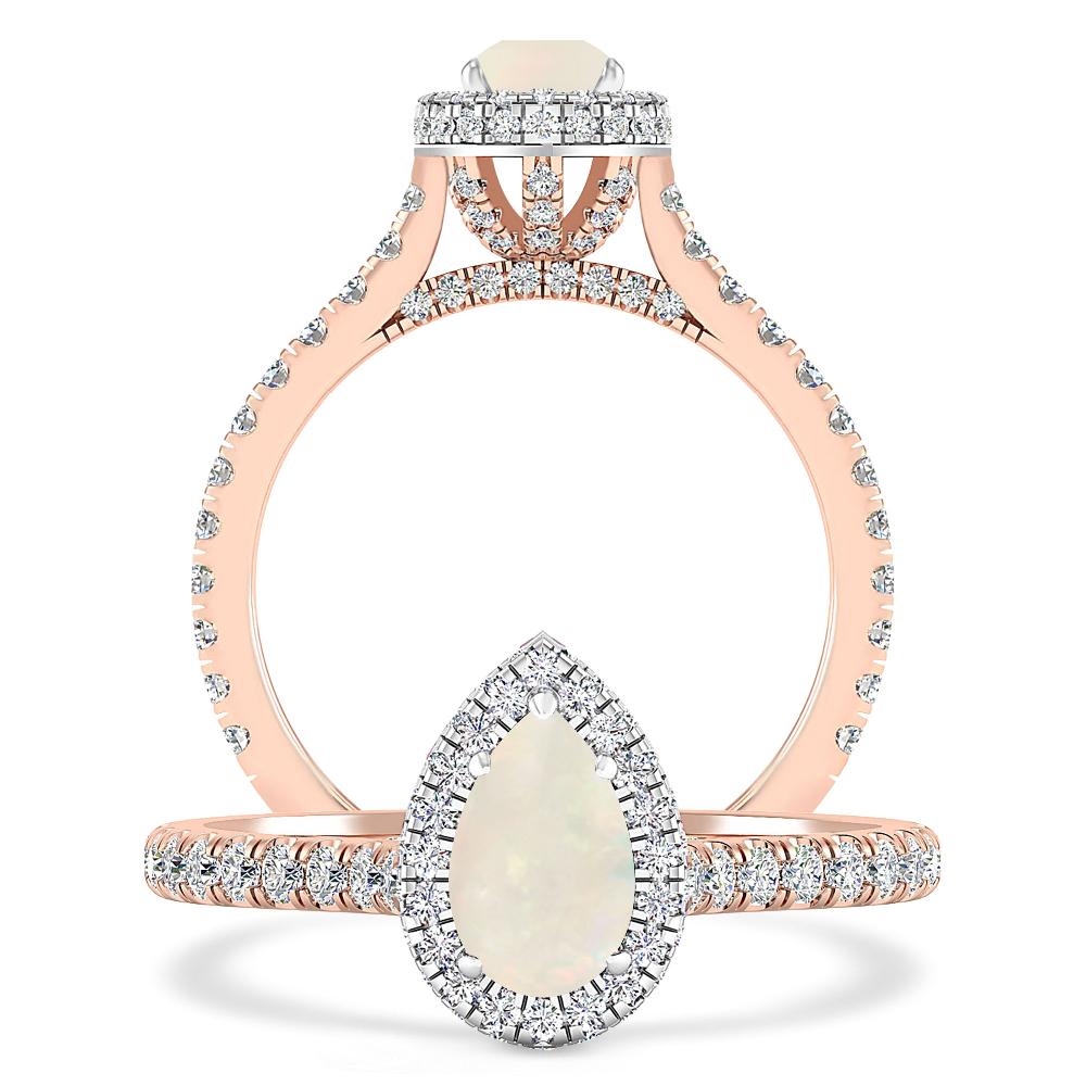 Rose Gold - Opal