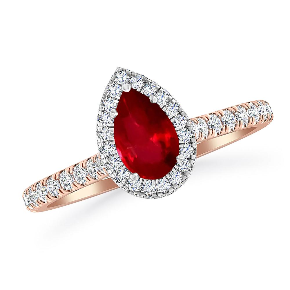 Rose Gold - Ruby