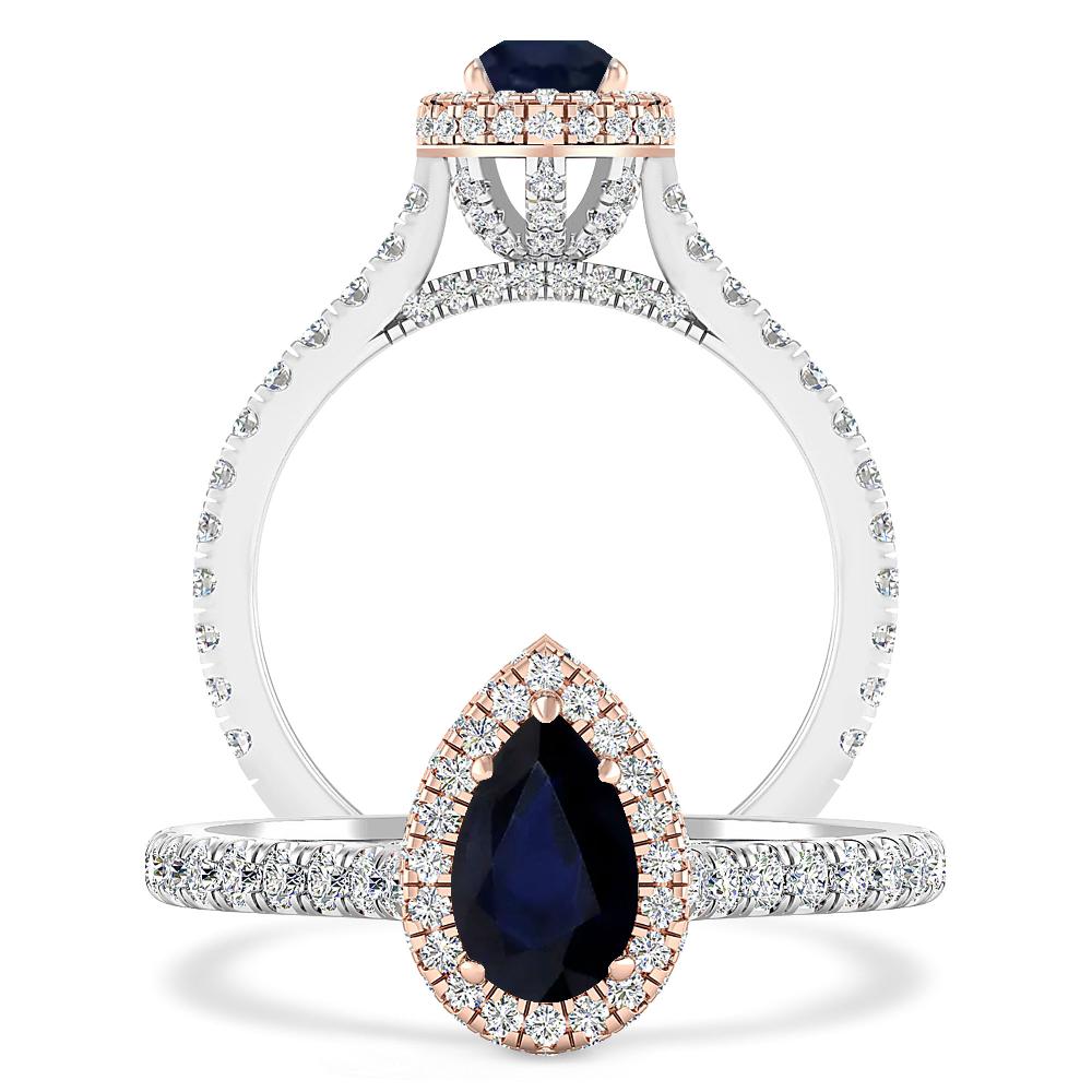 White Gold - Sapphire