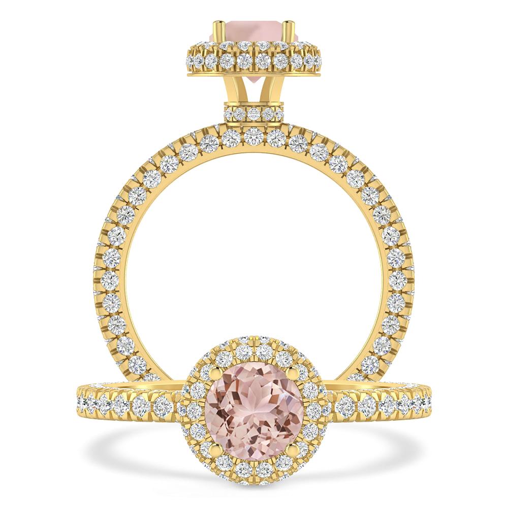 Yellow Gold - Morganite