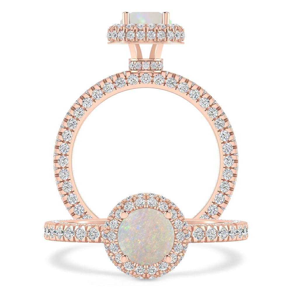 Rose Gold - Opal