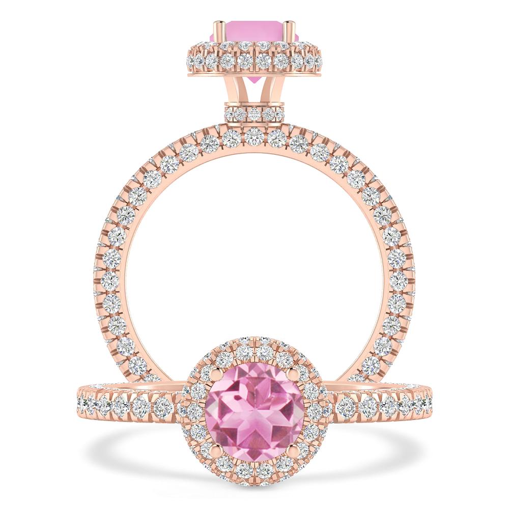 Rose Gold - Pink Tourmaline