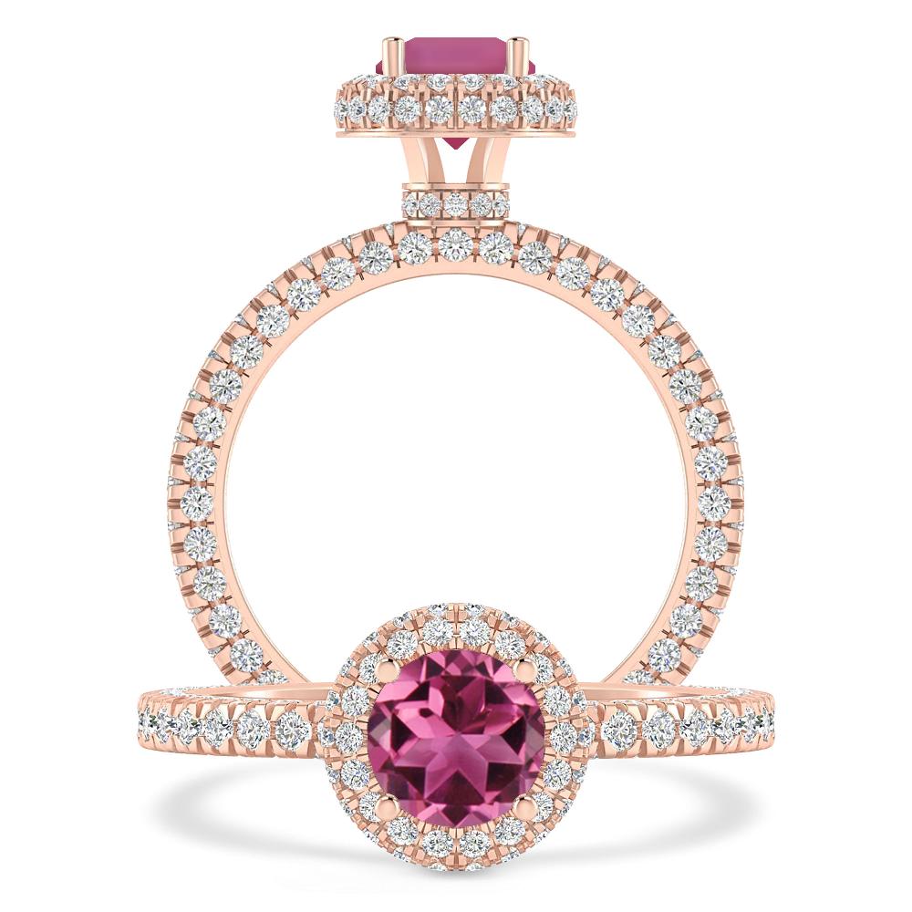 Rose Gold - Pink Tourmaline