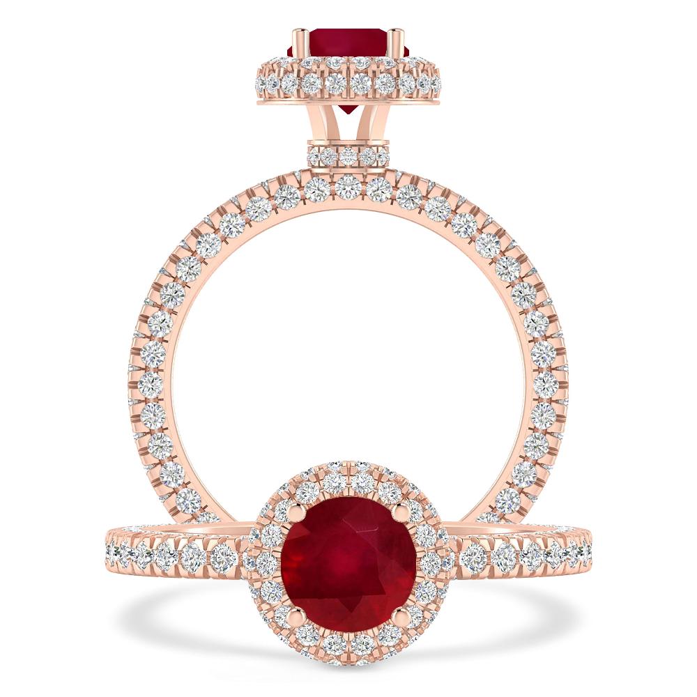 Rose Gold - Ruby