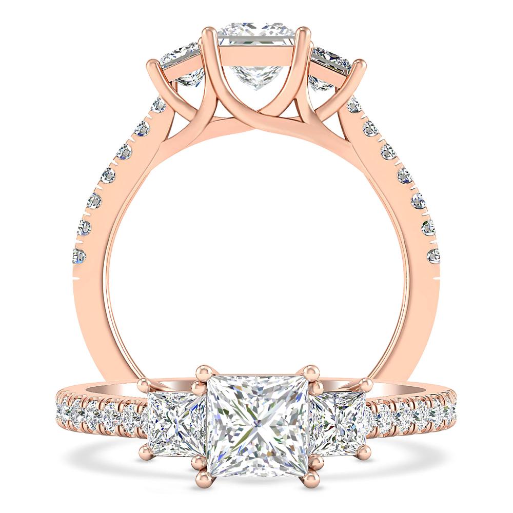 Rose Gold - Diamond