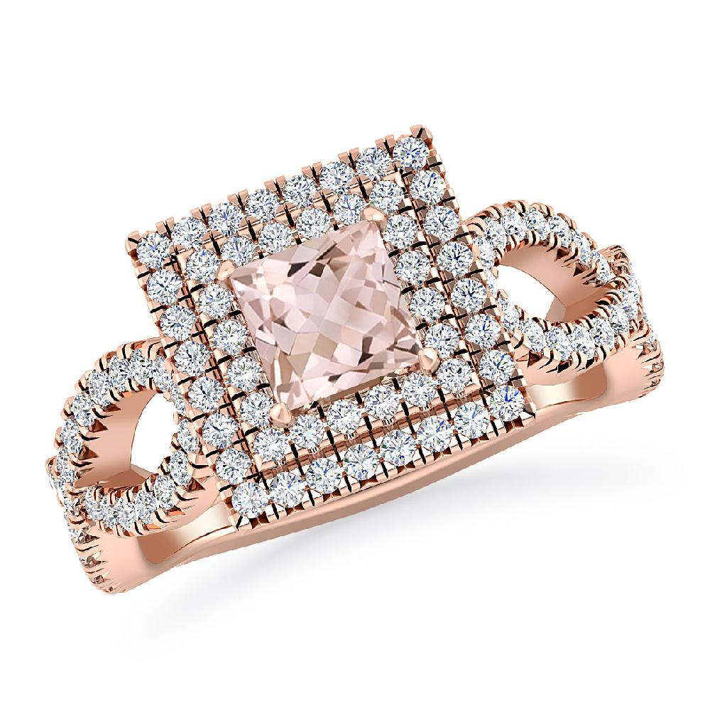 Rose Gold - Morganite