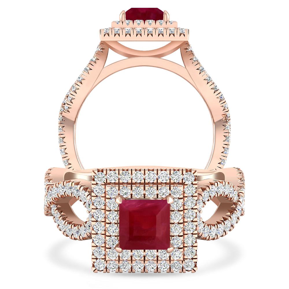 Rose Gold - Ruby