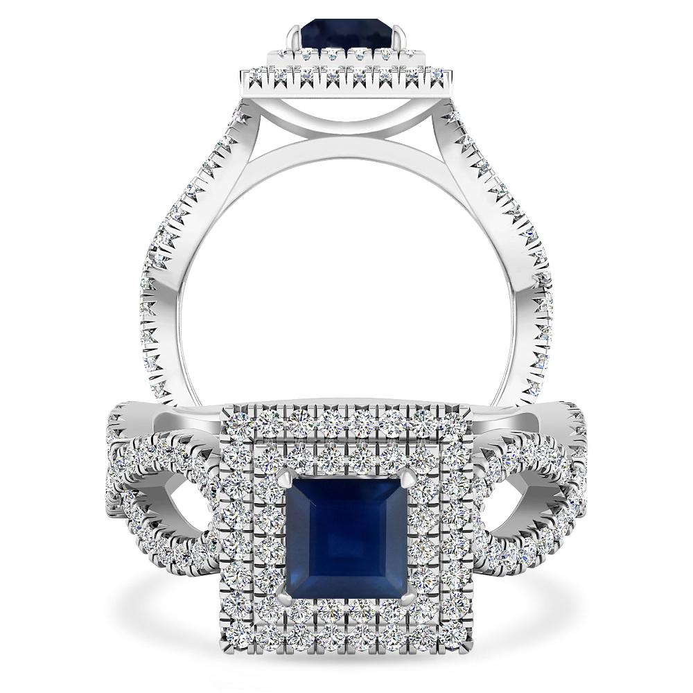 White Gold - Sapphire