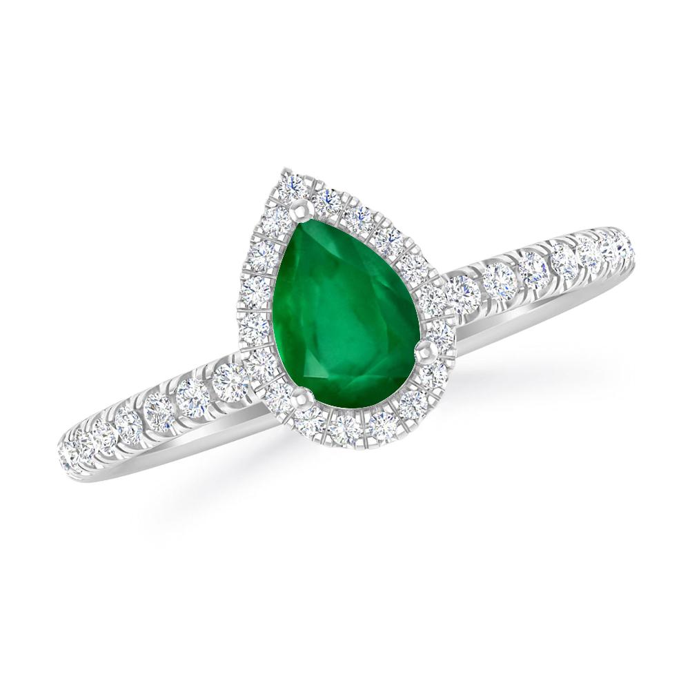 White Gold - Emerald