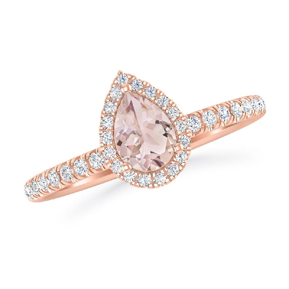 Rose Gold - Morganite