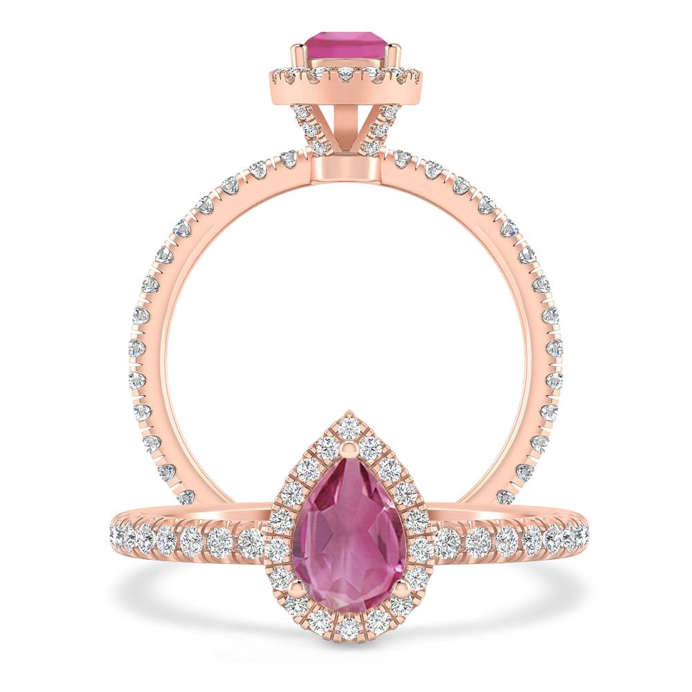 Rose Gold - Pink Tourmaline
