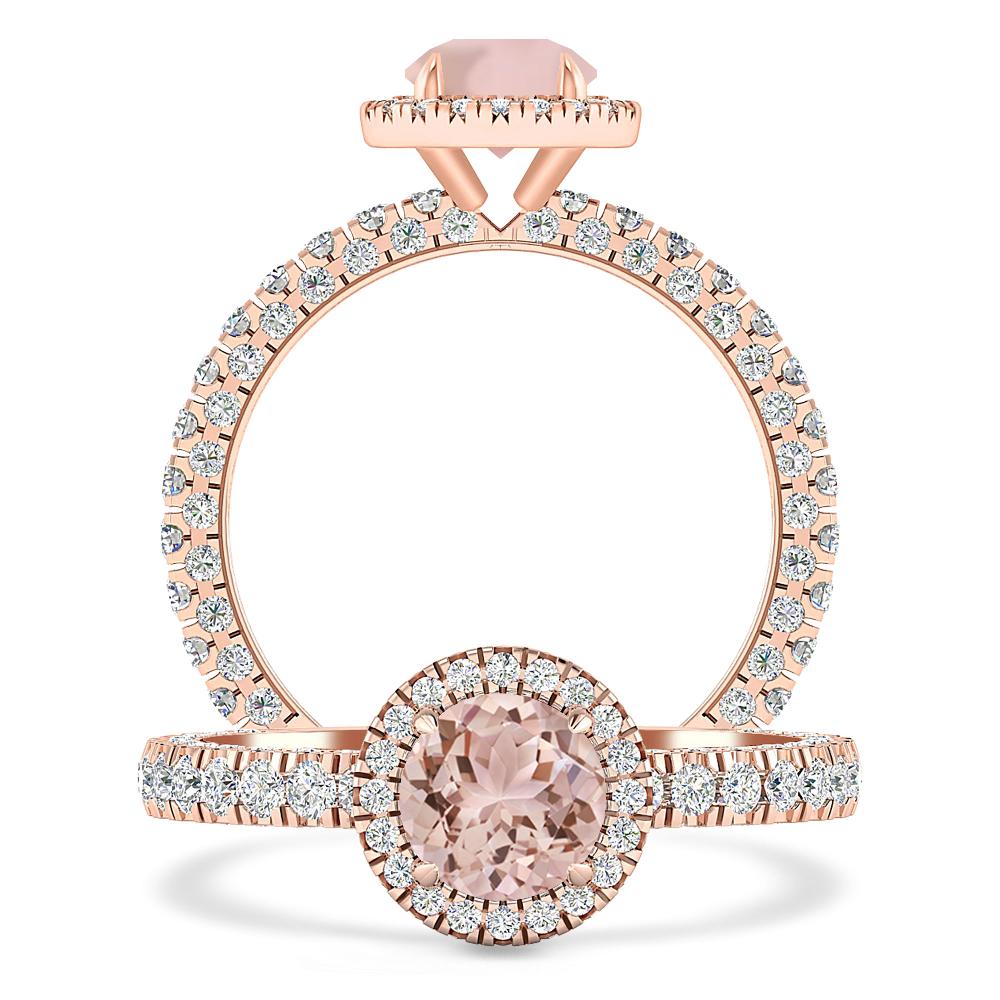 Rose Gold - Morganite