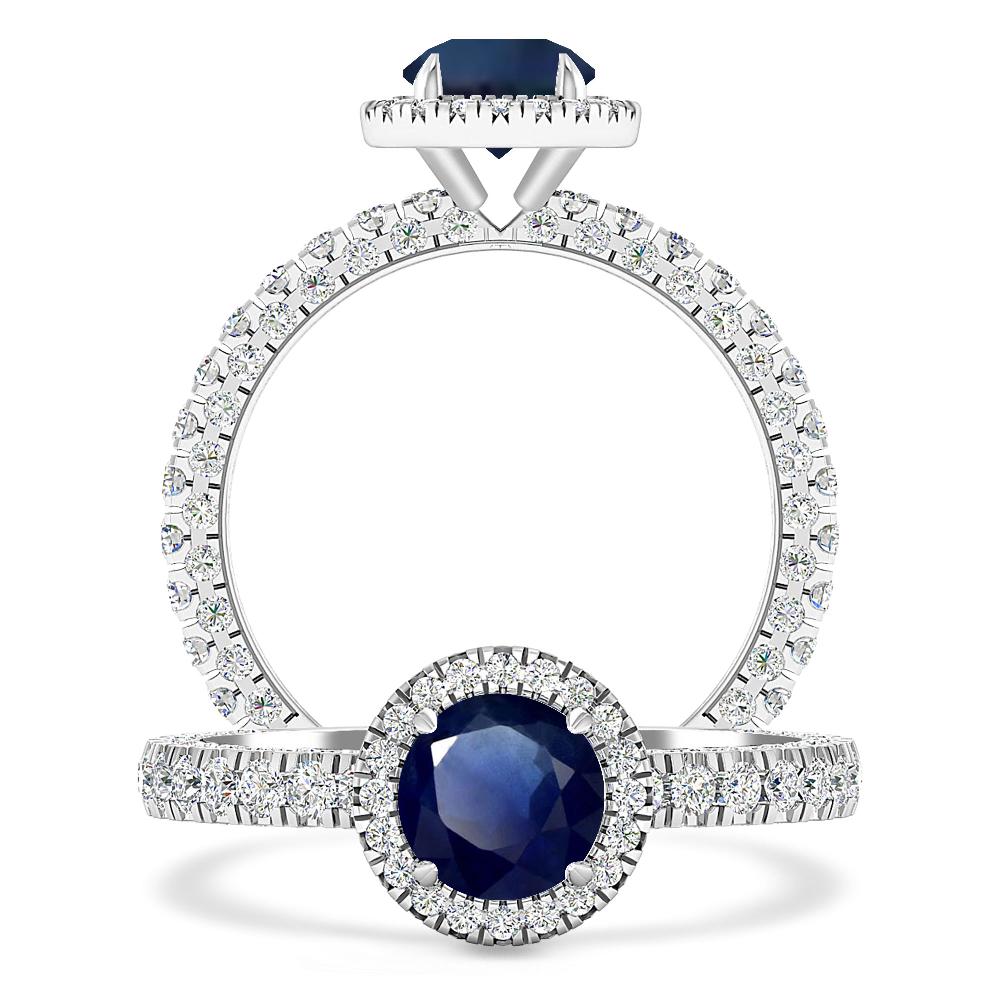 White Gold - Sapphire