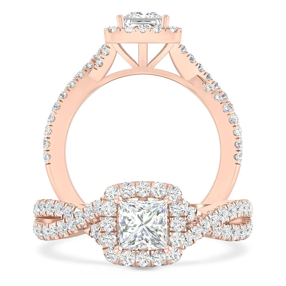 Rose Gold - Diamond