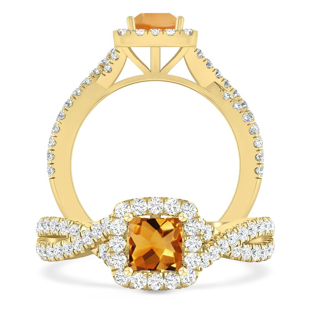 Yellow Gold - Citrine