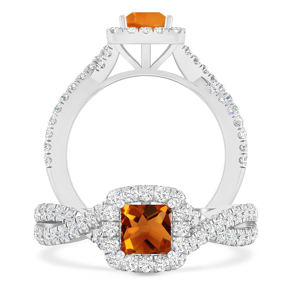 White Gold - Citrine