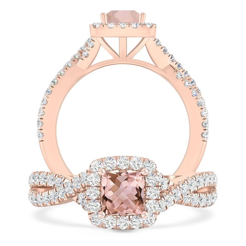 Rose Gold - Morganite