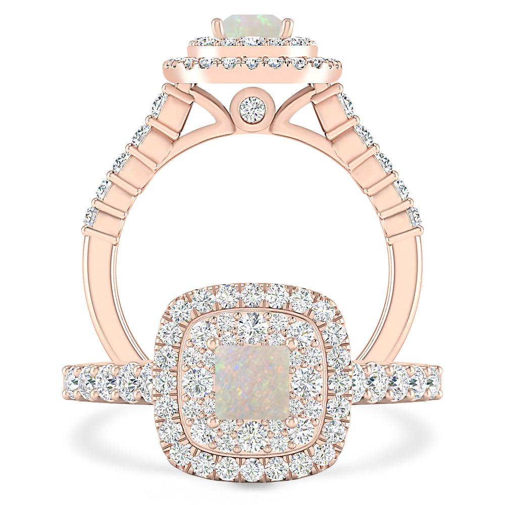 Rose Gold - Opal