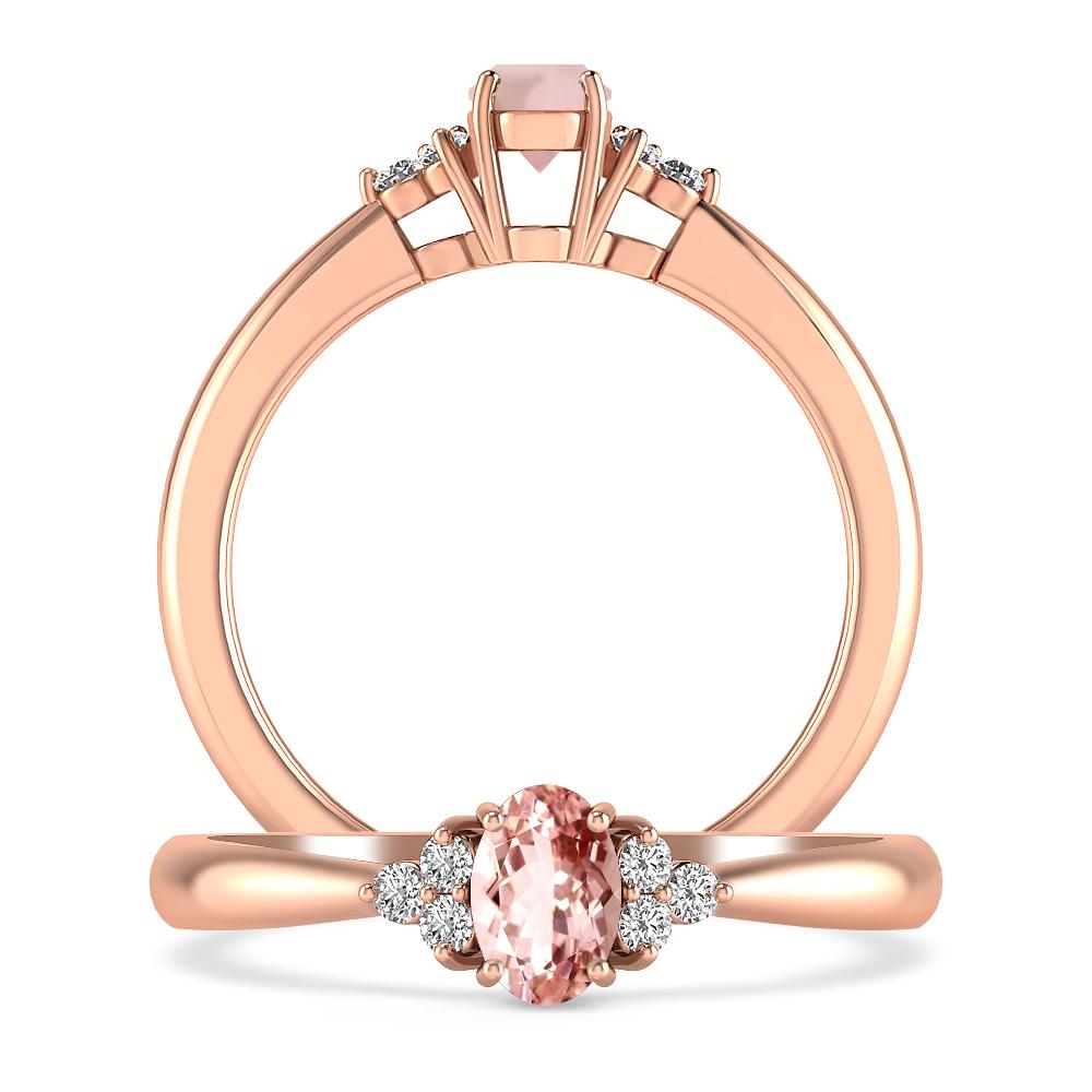 Rose Gold - Morganite