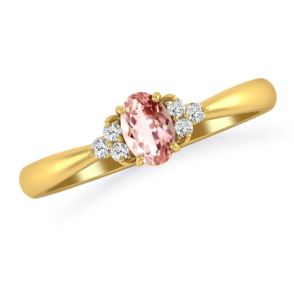 Yellow Gold - Morganite