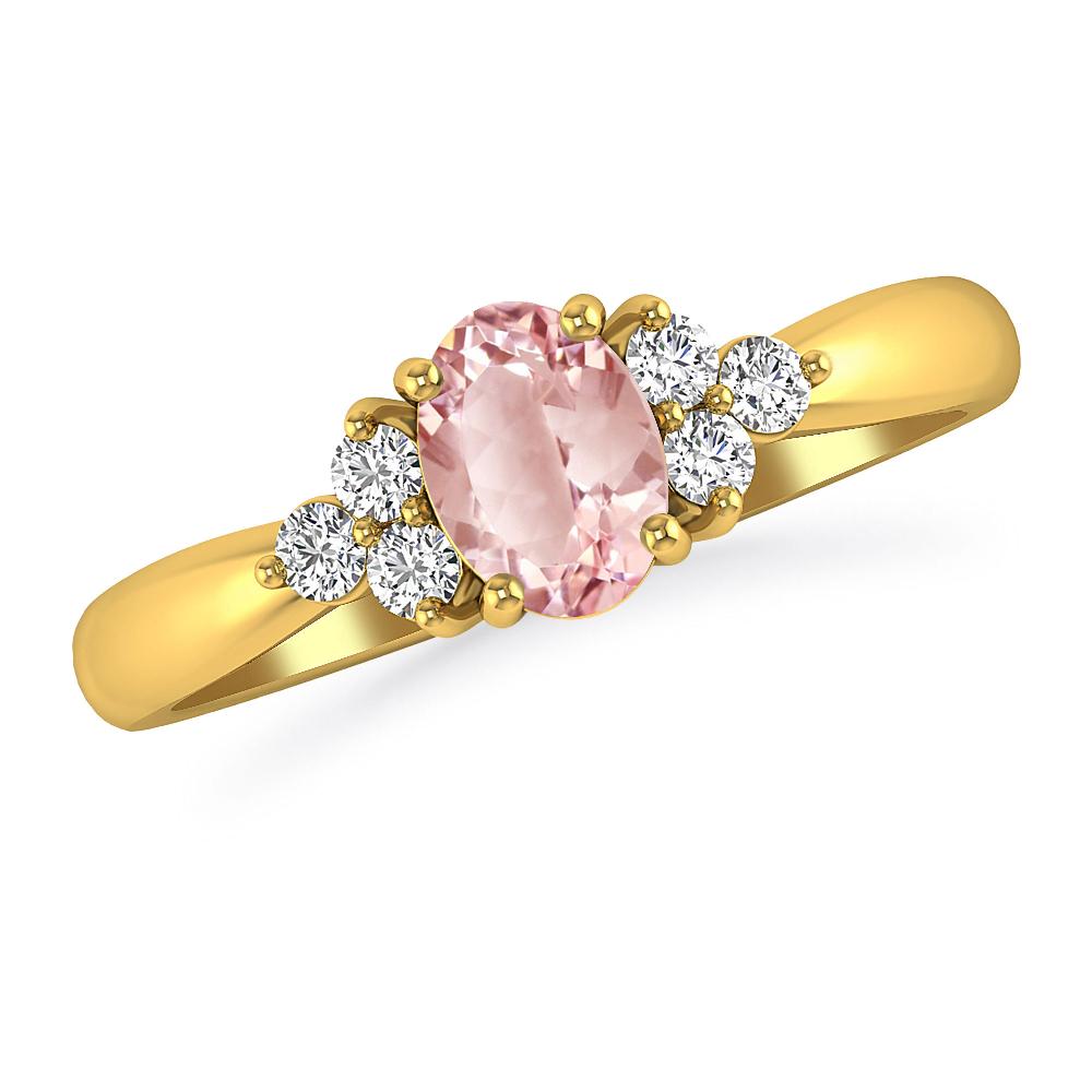 Yellow Gold - Morganite