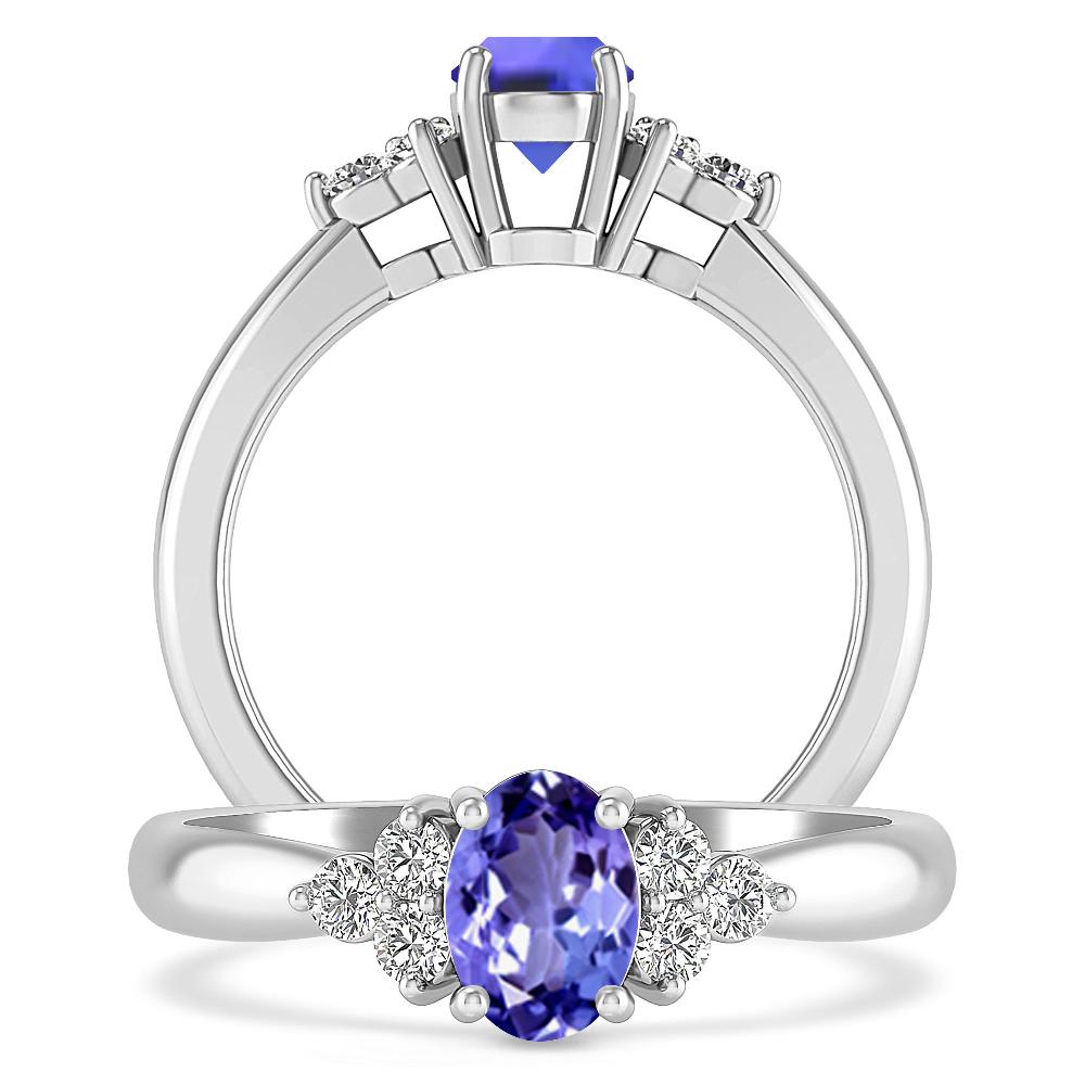 White Gold - Tanzanite
