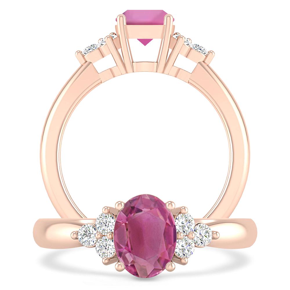Rose Gold - Pink Tourmaline