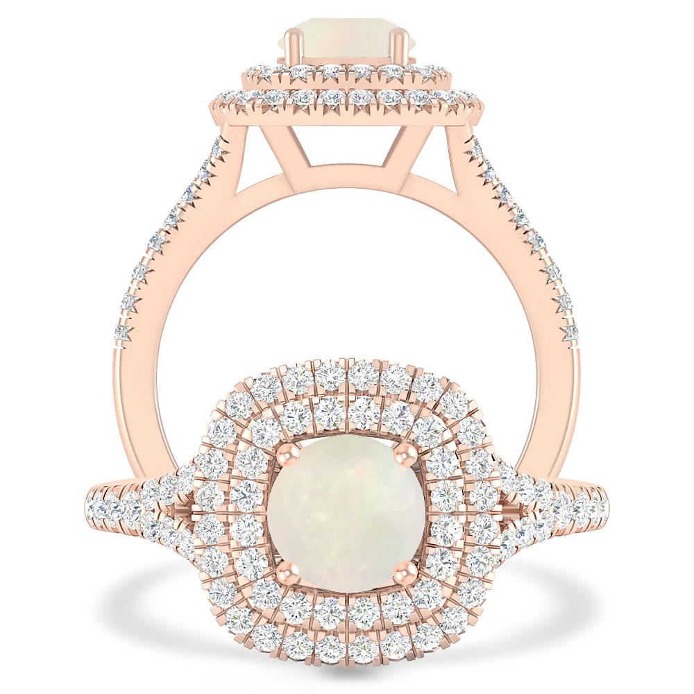 Rose Gold - Opal