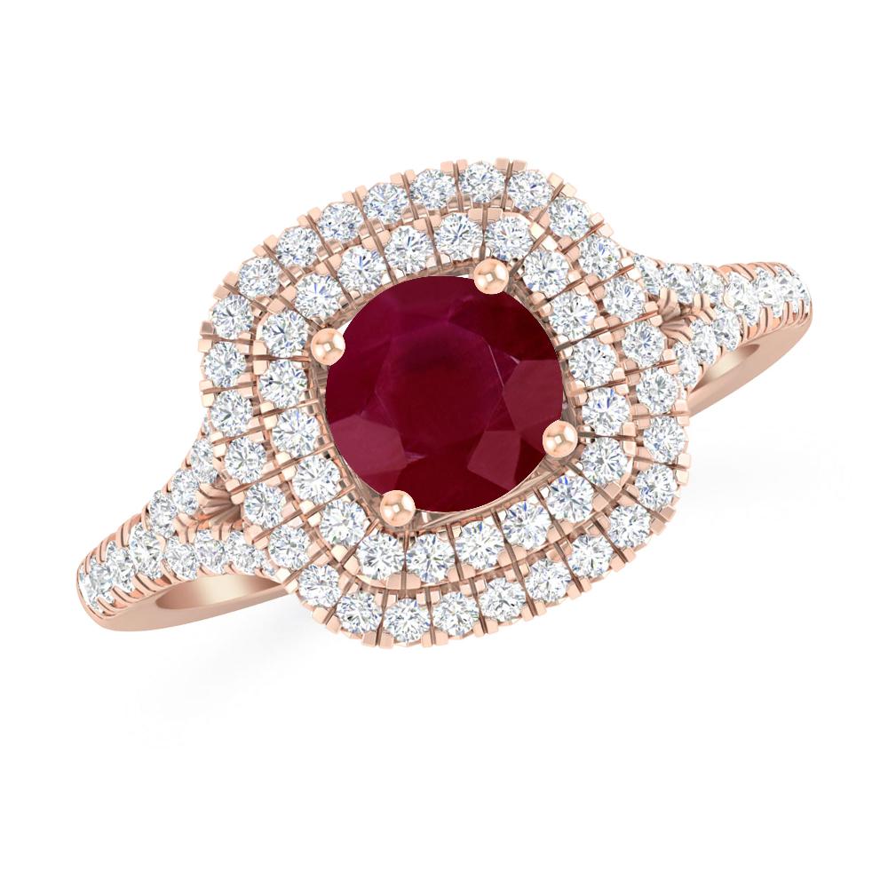 Rose Gold - Ruby